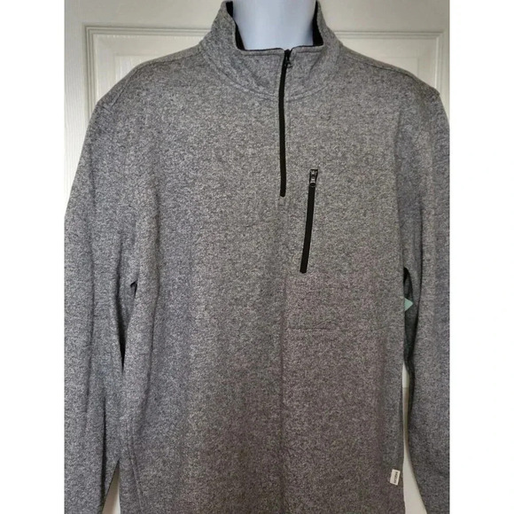 Magellan Outdoors Men's Hickory Canyon 1/4-Zip Pullover Sweatshirt Size L - Picture 3 of 10